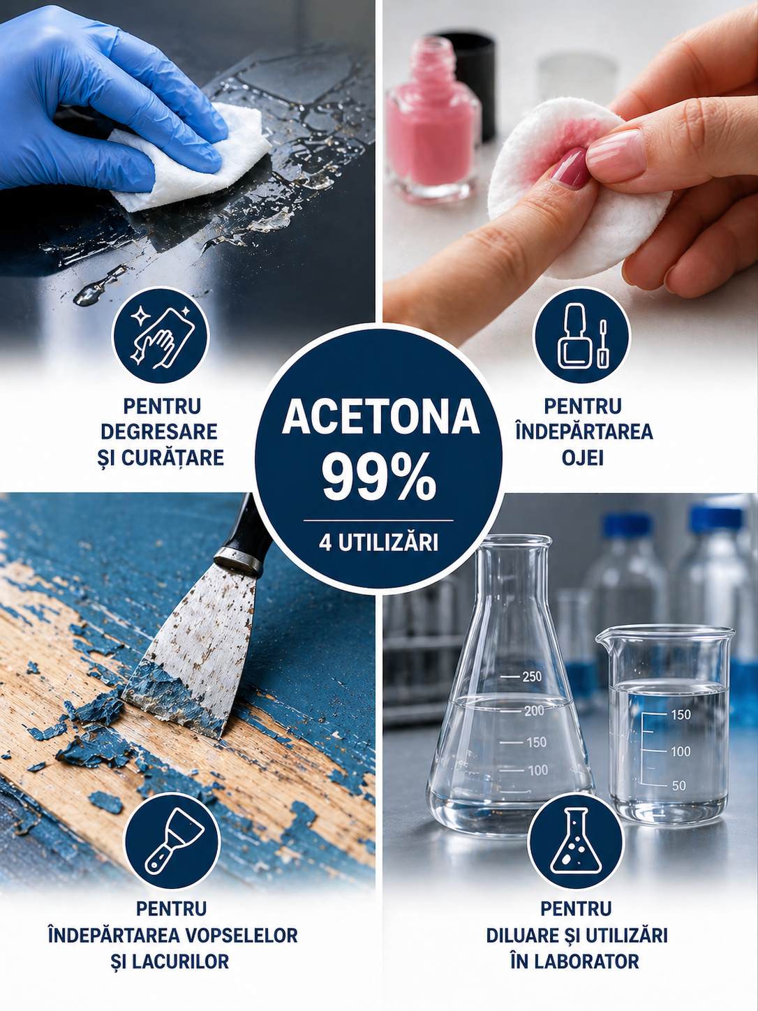 Acetonǎ ≥99%