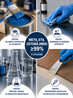 Metil Etil Cetonă (MEK) 99%