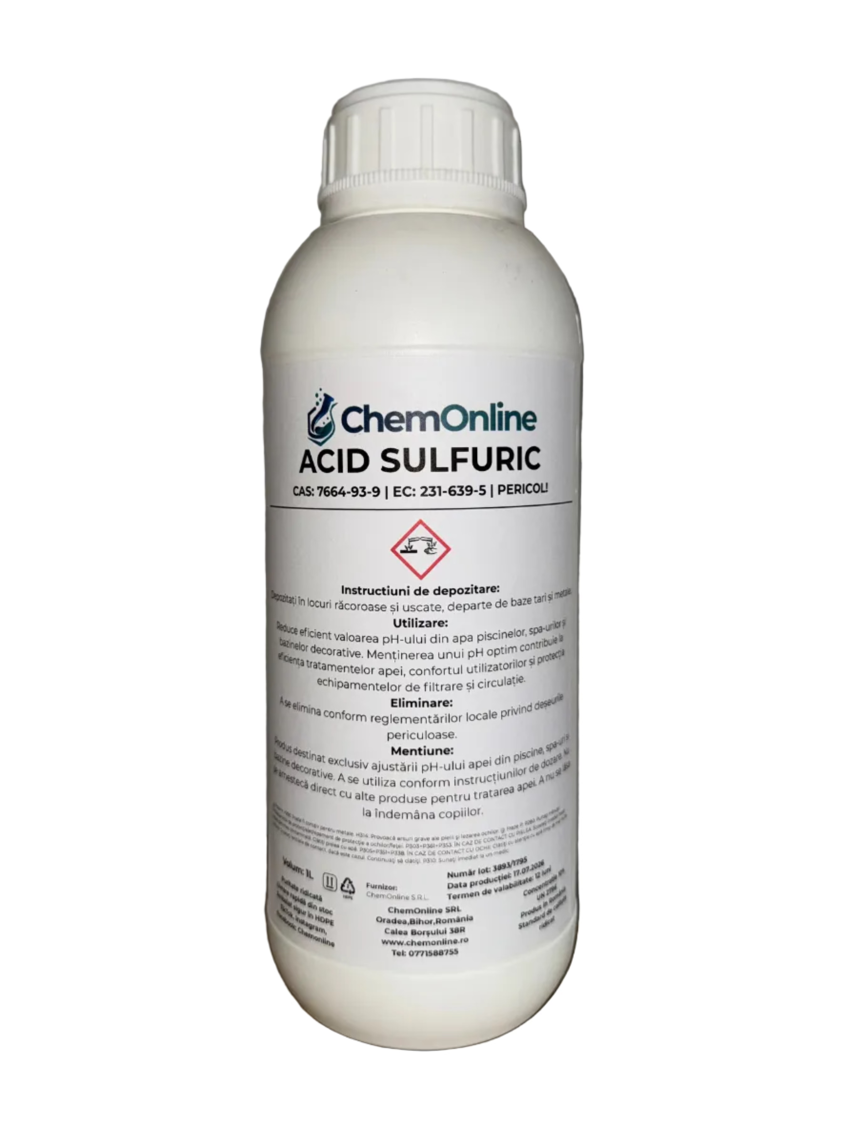PH MINUS LICHID - Acid Sulfuric 10%