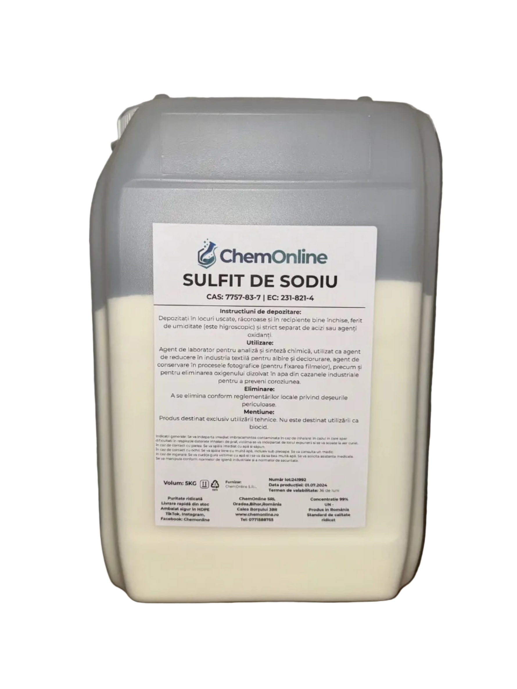 Sulfit de Sodiu 99%