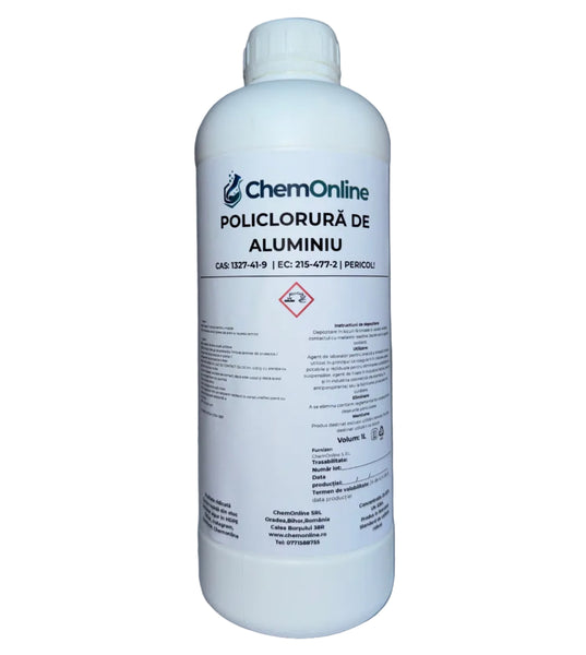 Floculant Apă Lichid - Policlorură de Aluminiu 40%