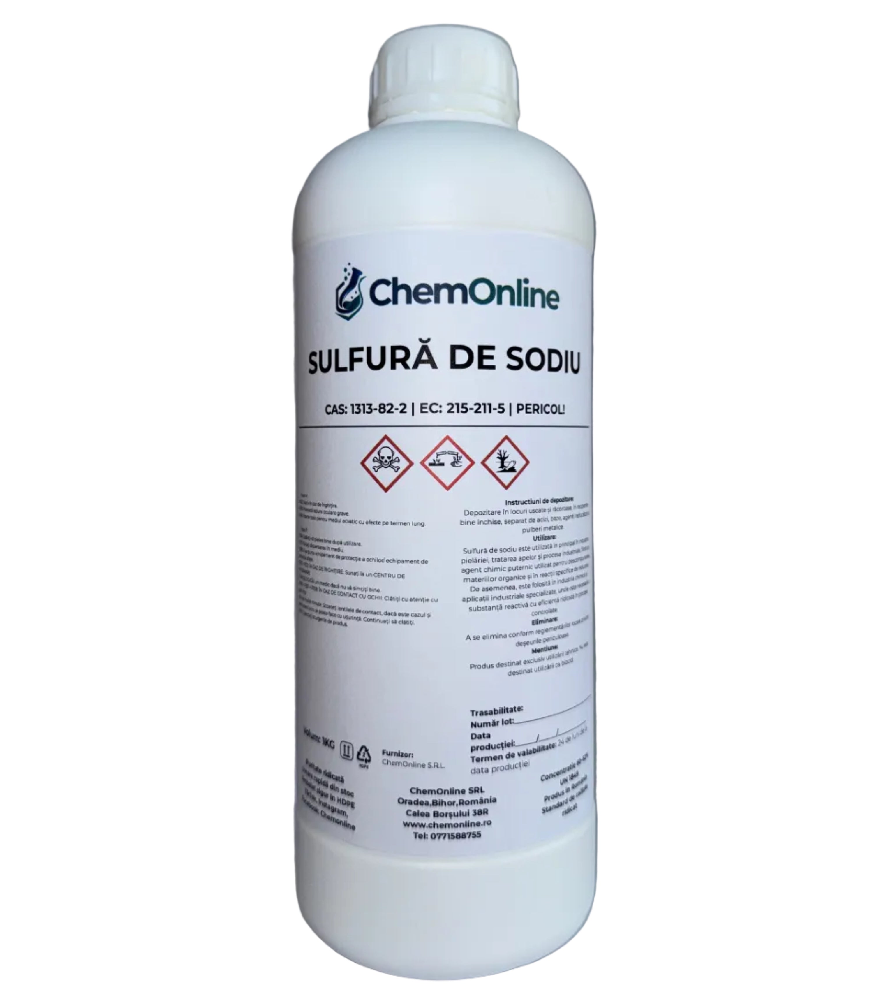 Sulfură de Sodiu 60–62%