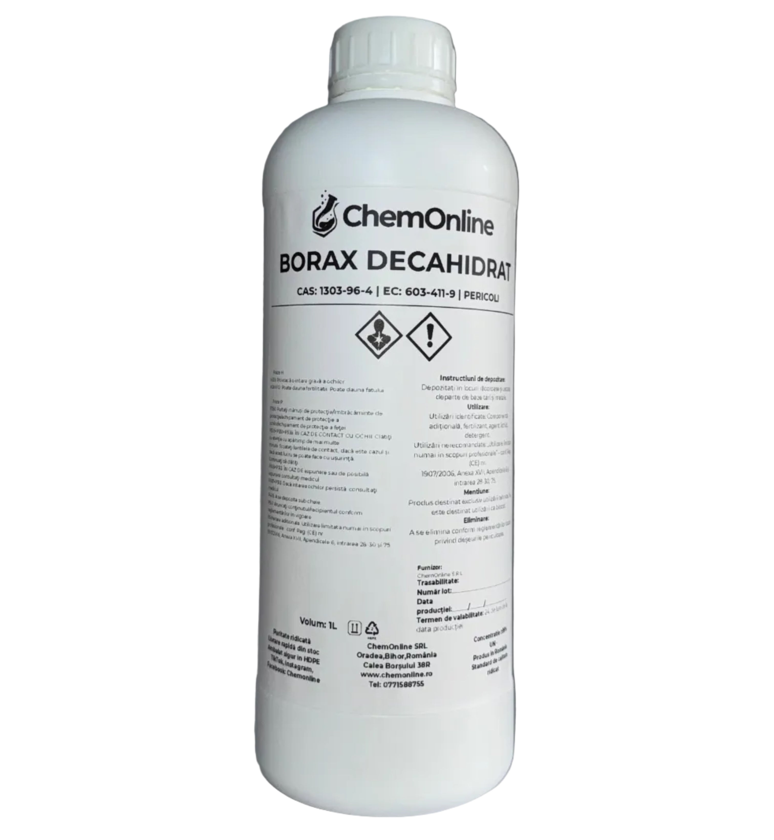 Borax Decahidrat ≥99%